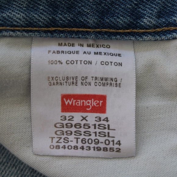 Wrangler Light Wash Distressed Denim Shorts - Picture 6 of 9